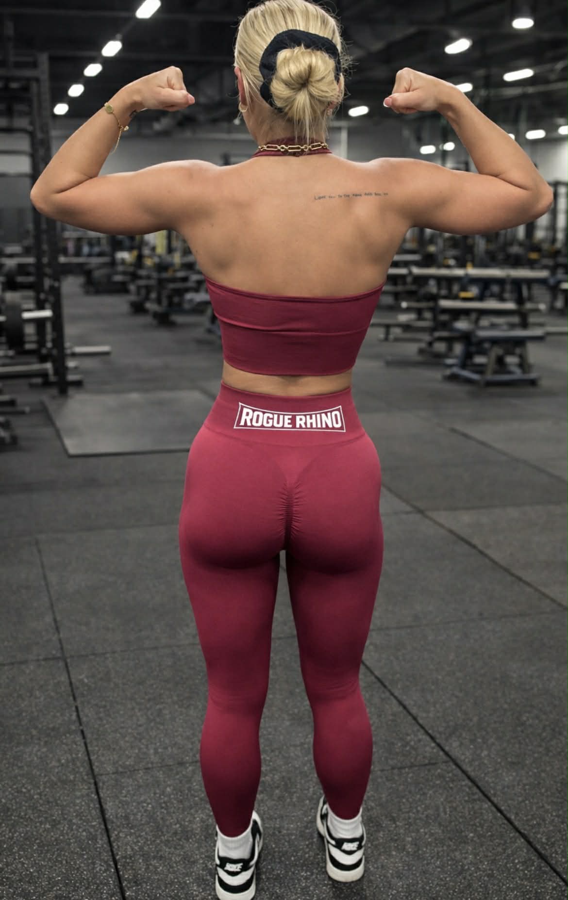 Rogue Rhino Ladies Scrunch Bum 2 Piece Gym Set