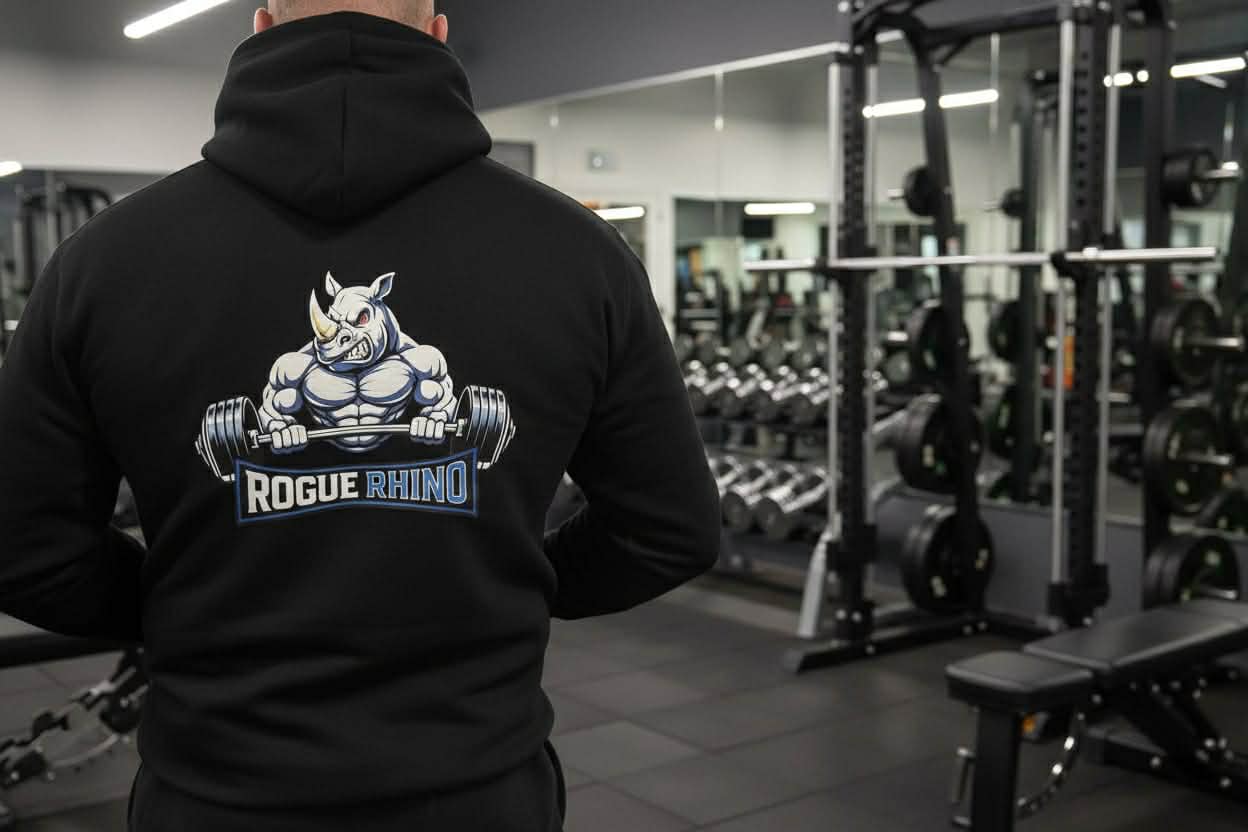 Rogue Rhino Men's Lightweight Hoodie