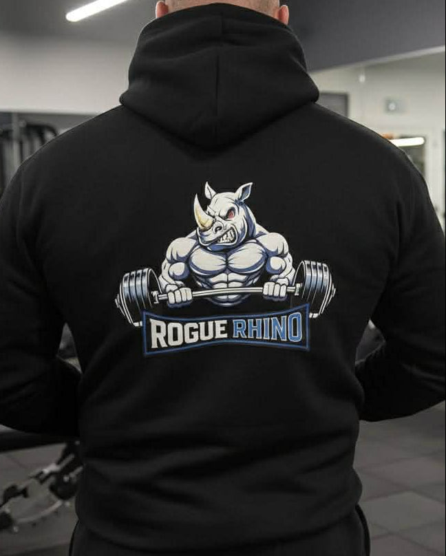 Rogue Rhino Men's Heavyweight Hoodie