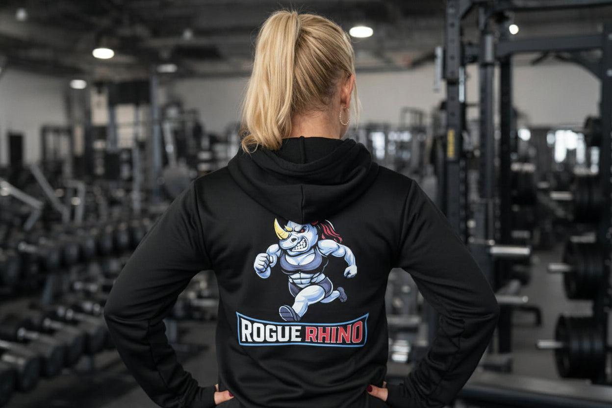Rogue Rhino Heavyweight Hoodie Ladies