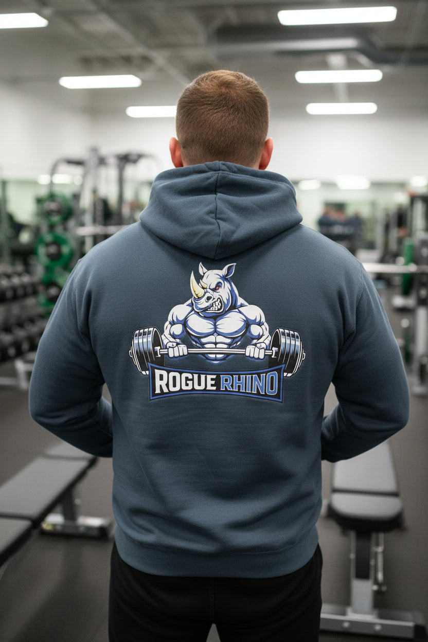 Rogue Rhino Men's Lightweight Hoodie