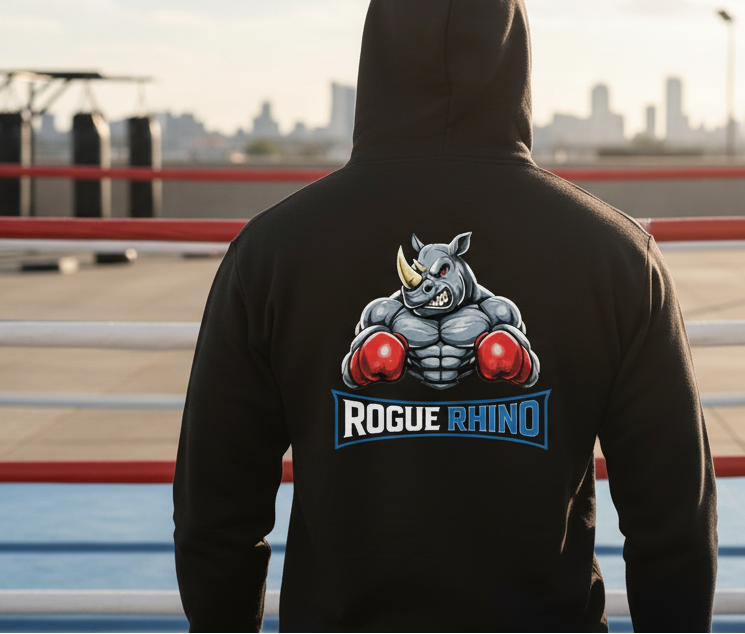 Rogue Rhino Men's Lightweight Hoodie