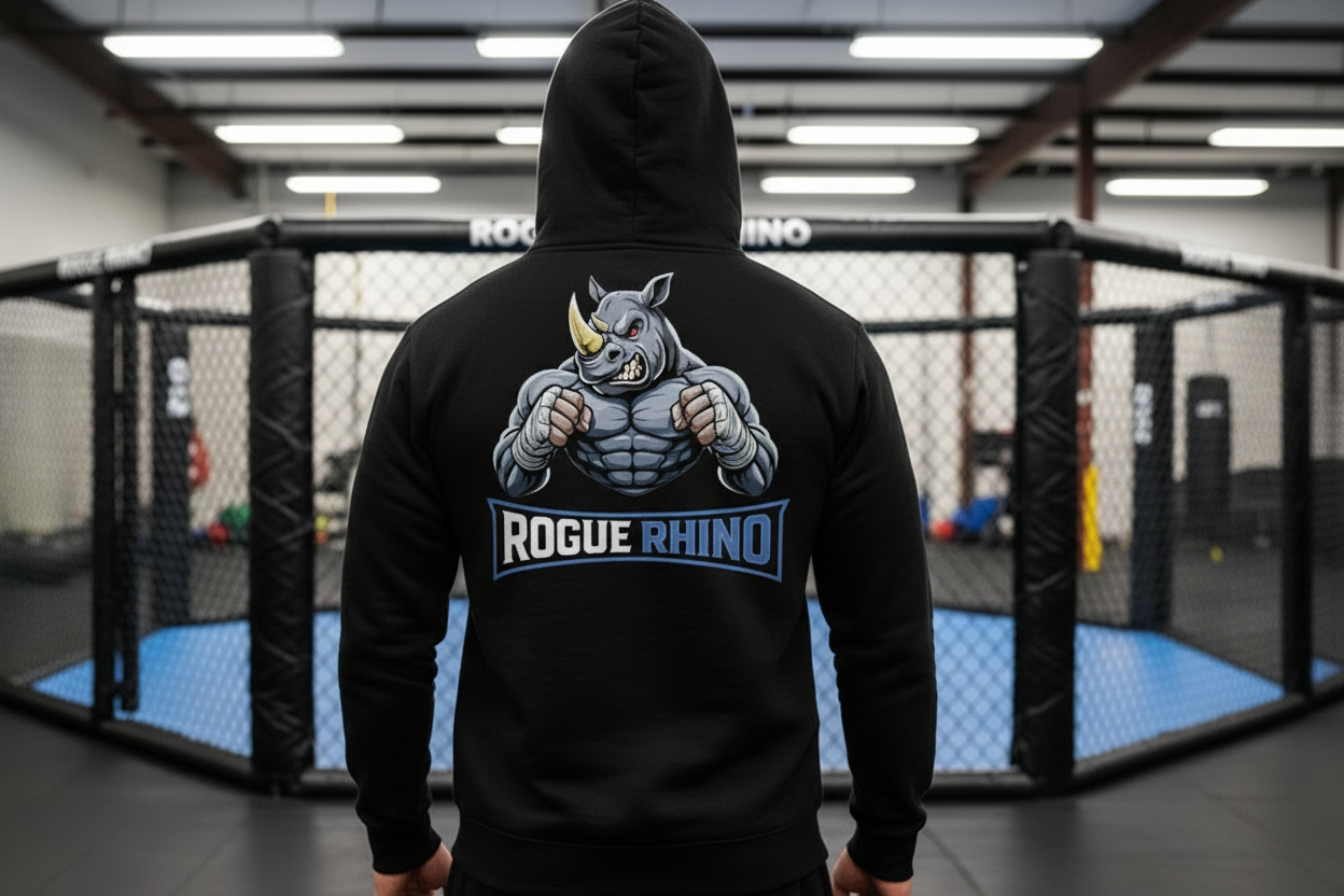 Rogue Rhino Men's Heavyweight Hoodie
