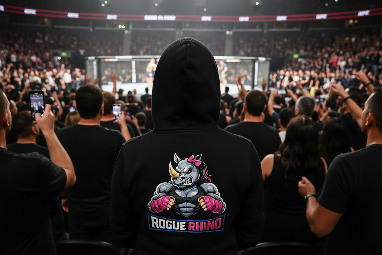 Rogue Rhino Heavyweight Hoodie Ladies