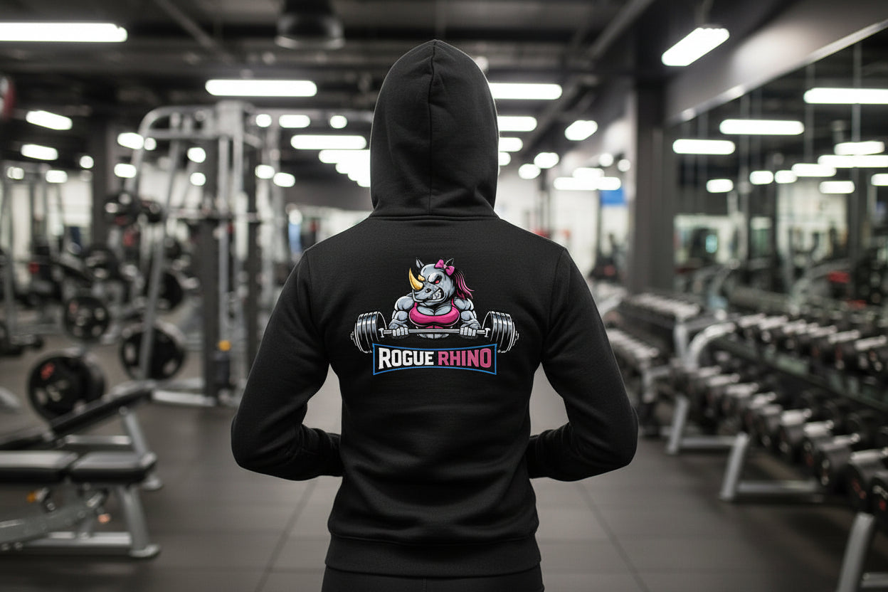 Rogue Rhino Heavyweight Hoodie Ladies